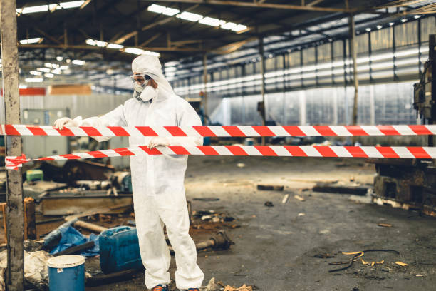 Professional Hoarding Cleanup technician working in Milford, NE
